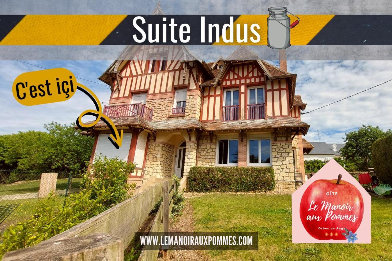 Suite Indus - Jardin, Netflix Et Parking - Le Manoir Aux Pommes Orbec Exteriör bild